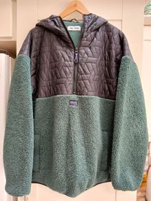 Quilted Hooded Fleece