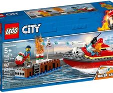 Lego city Dock Side Fire 60213