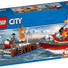 Lego city Dock Side Fire 60213