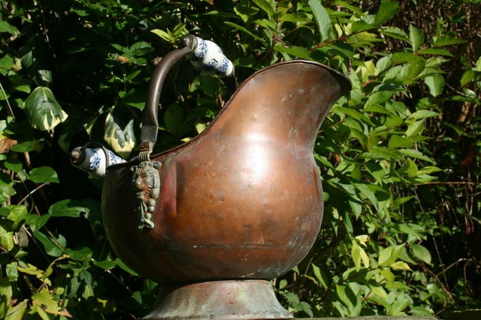 Vintage  bucket ceramic handles