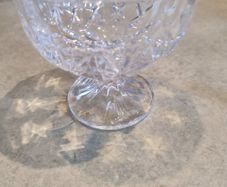 RCR Royal Crystal Rock DESSERT / ICE CREAM / SUGERFooted Bowl Made in Siena Italy.