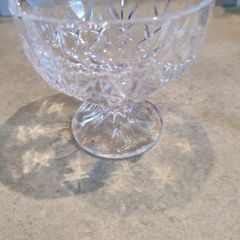 RCR Royal Crystal Rock DESSERT / ICE CREAM / SUGERFooted Bowl Made in Siena Italy.