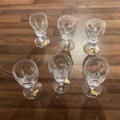 waterford crystal sherry glasses