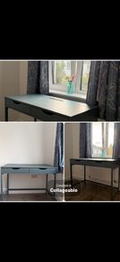 IKEA ALEX Desk & Blue Student Swivel Chair Lightly Used