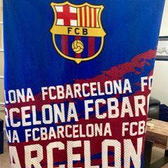 Barcelona fleecy blanket
