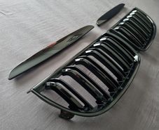 BMW 3 Series E90 E91 Pre-Lci Gloss Black Kidney Grilles Brand New