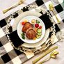 24-Piece Mirror Polished Gold Unique Wooden Box Design for Gift, Stainless Steel Flatware Set, Silverware Set with Spoon Knife and Fork Set, Service for 6 Image 4