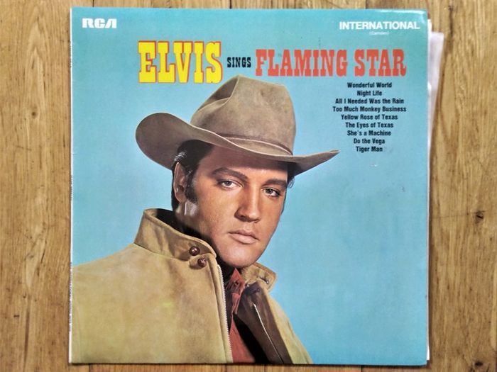 Elvis Presley''Flaming Star''Lp.P-1969.RSA.Original.Ex.cond