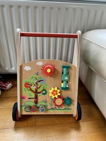 wooden walker