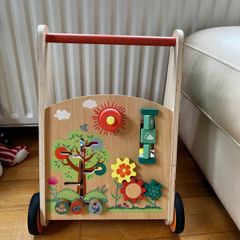 wooden walker