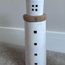 Nook Home Wooden Lighthouse Ornaments Set of 2 Coastal Home Decor Image 2