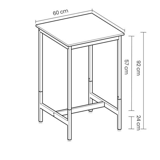 Industrial Bar Table