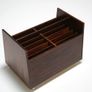 Vintage Rosewood Magazine Holder by Rolf Hesland for Bruksbo, Norway, 1960s Image 4