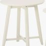 Round white ikea coffee table Image 2