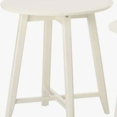 KRAGSTA white round table