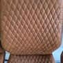 4 Tan Dining Chairs Image 8
