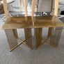 Gold Coffee Table x2 Image 3