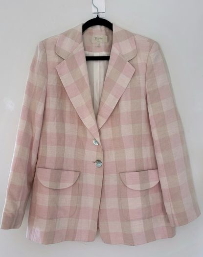 Regine Dublin vintage linen blazer