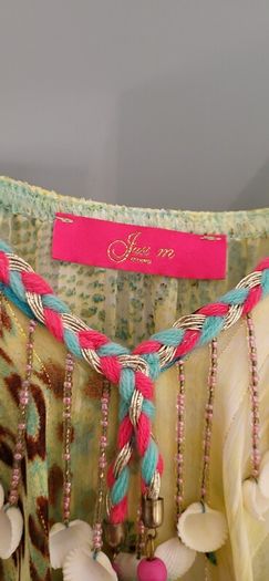 Just M Paris silk animal print jumpsuit Sz S (Fit 8-10UK)