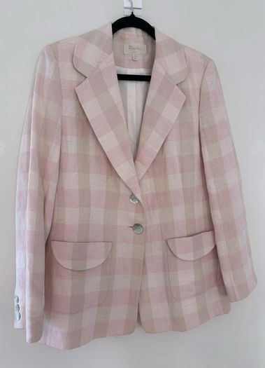 Regine Dublin vintage linen blazer