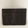 Oroton Large Black Leather Clutch Image 6