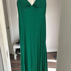 Green Debs dress