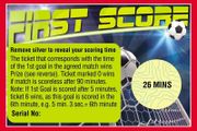 First Goal Scratch Card Sets
