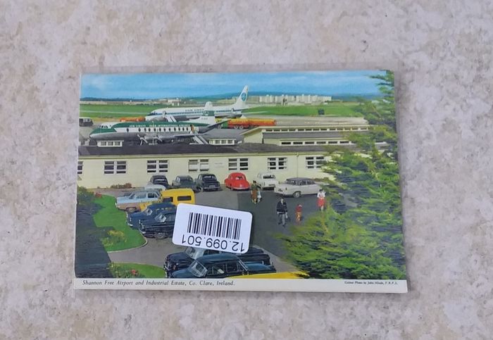Shannon Free Airport , A John Hinde Postcard