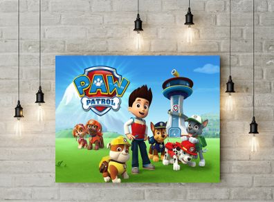 Paw Patrol printed Wall picture 3mm foamex board printed picture on it wall board wall decor wall art picture
