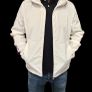 MONCLER Rukbat Logo-jacquard Hooded Windbreaker White Jacket Size 4 (XL) Image 4