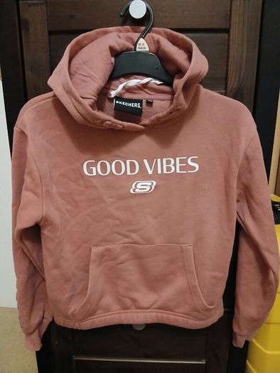 Pink hoodie by Skechers