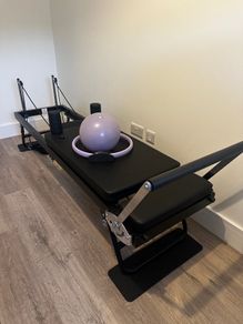 Pilates Reformer with Resistance Ring & Soft Ball Set