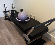 Pilates Reformer with Resistance Ring & Soft Ball Set