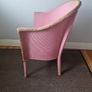 vintage wicker tub chair Image 5