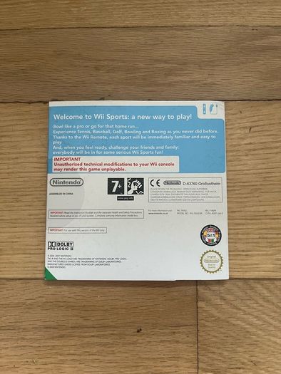 Wii Sports Nintendo Wii Game - Brand New Factory Sealed Cardboard Sleeve