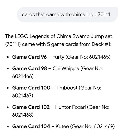 x2 Bundle - Lego Legends Of Chima Sets - 70111 & 70112 - With x2 Figures, x10 Trading Cards, x2 Power Up Speedors, Weapons, Instruction Manuel, Etc...