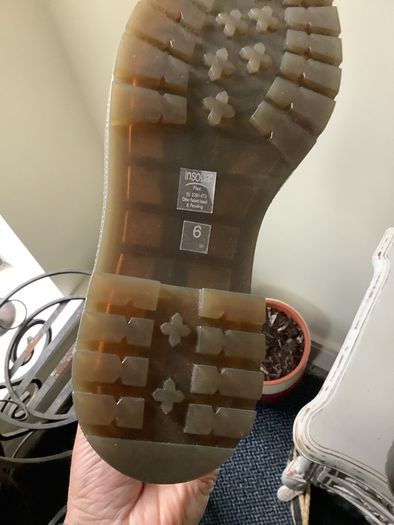 M&S real leather boots, new