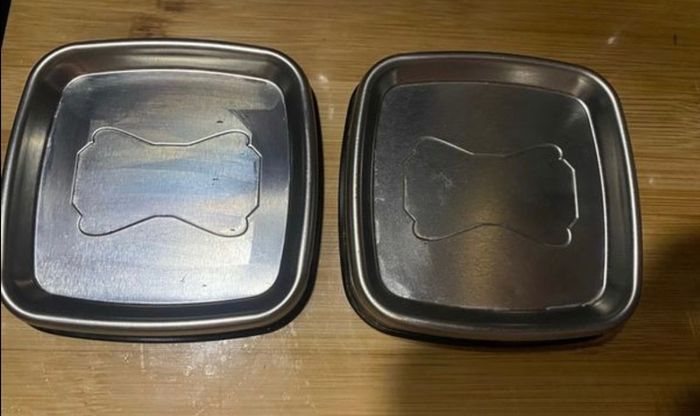 Bushmills metal coasters for glasses set of 4