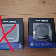 Nextbase Rear View Camera or Cabin View Camera