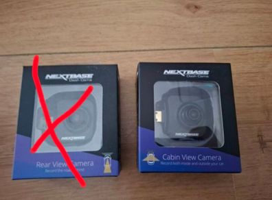Nextbase Rear View Camera or Cabin View Camera