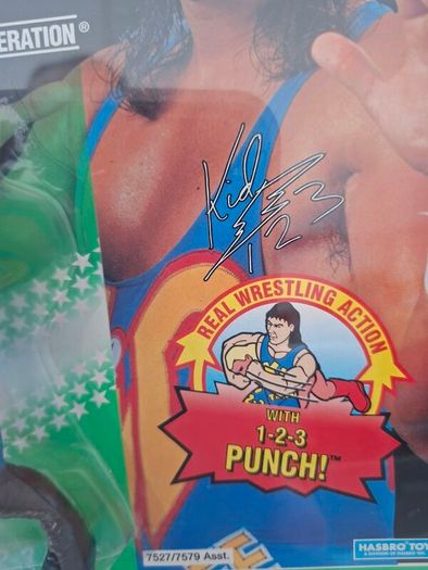 WWF Hasbro Wrestling 123 Kid MOC