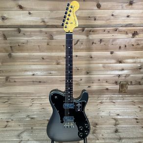 Fender Professional ii Telecaster Deluxe mercury. Rare finish. Trades accepted.