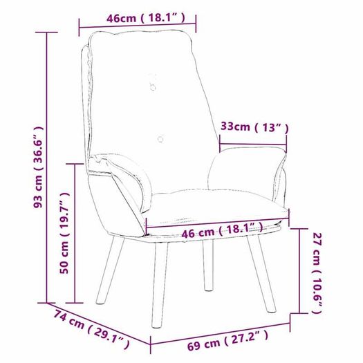 Relaxing Chair Black