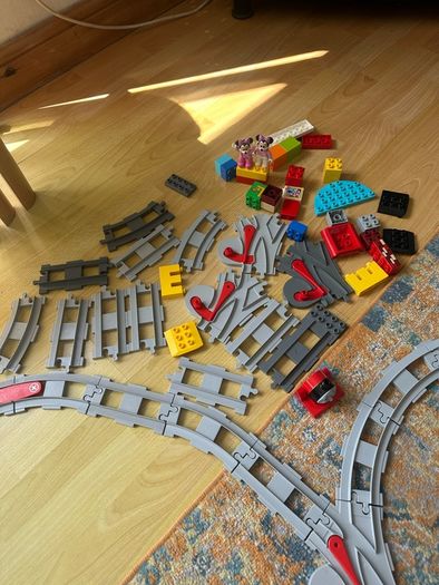 Huge Lego Duplo Joblot / Electric Train and Tracks