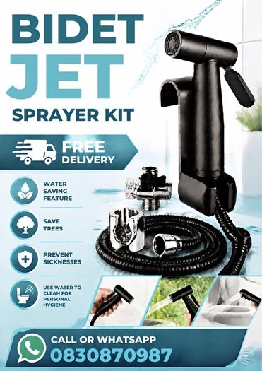 Bidet Jet Spray For Better Cleaning