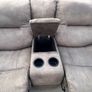 2 seater couch with console/drink holder Image 7