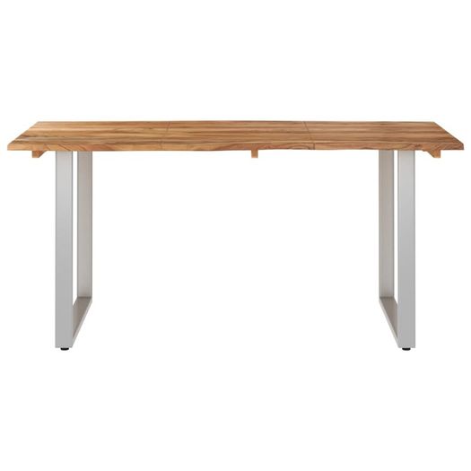Dining Table 160x80x76 cm Solid Acacia Wood