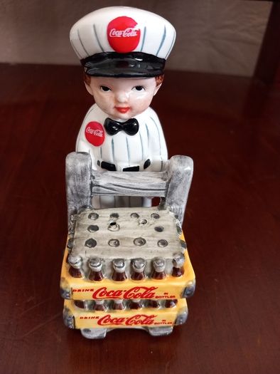 Vintage Coca cola Salt and Pepper Shakers