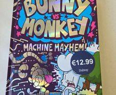 Bunny vs Monkey: Machine Mayhem, NEW- hardback