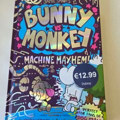 Bunny vs Monkey: Machine Mayhem, NEW- hardback